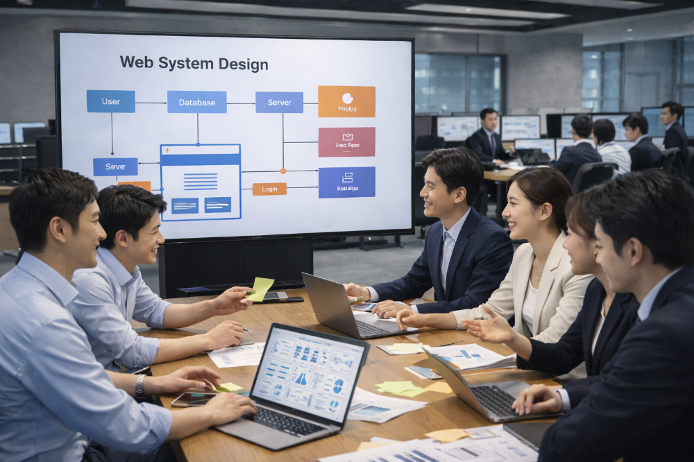 お客様の業務課題を、Webの力で解決する。