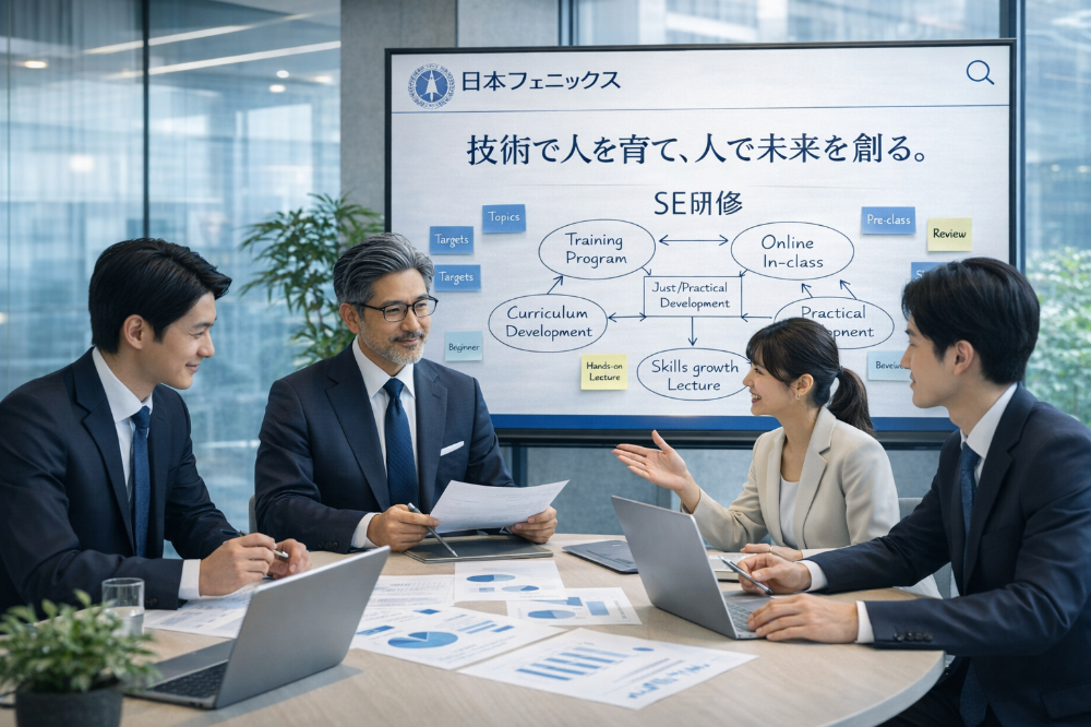 コードを理解したSEを育てる。それがフェニックスモデル。